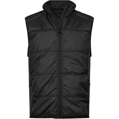 Tee Jays Hybrid-Stretch Bodywarmer TJ9114 - Black/Black - XS