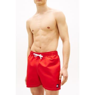 Tommy Hilfiger Tj Medium Drawstring Deep Crimson Size: M | Swimming Trunks Outlet | Heren |
