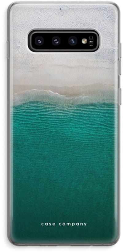 Case Company® - Hoesje geschikt voor Samsung Galaxy S10 Plus hoesje - Stranded - Soft Cover Telefoonhoesje - Bescherming aan alle Kanten en Schermrand