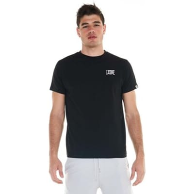 T-shirt Korte Mouw Leone 1947 Man Short Sleeves Small Logo