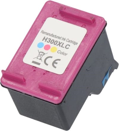 Huismerk geschikt voor HP 300XL Inktcartridge Kleur - Geschikt voor Deskjet D1660 - D5560 - F2480 - Envy 114 - 120 - Photosmart C4680 - C4780 - CC644EE