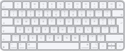 Apple Magic toetsenbord Universeel USB + Bluetooth QWERTY Engels Wit
