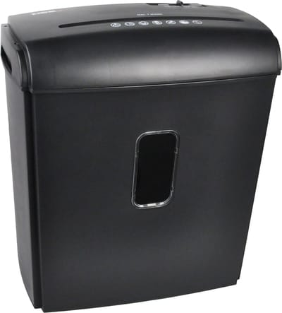 Papierversnipperaar P4 Cross Cut - 9 vel - 15 liter - Papiervernietiger - Ook pasjes - Snipper 4 x35 mm - AVG-Proof - DESQ® 20030