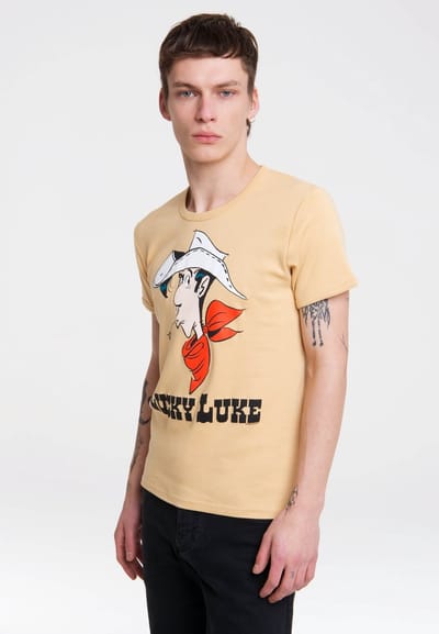 Logoshirt T-Shirt Lucky Luke Portrait