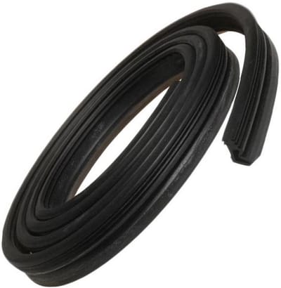 Deurafdichting Vaatwasser - Rubberrand Keuken - Lekkage Voorkomen - Universele Pasvorm - 240 cm Lengte - Zwart