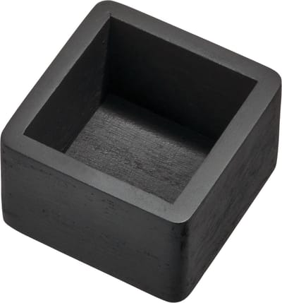 Lade Organizer, 7.6 x 7.6 x 5 cm, Paulownia Hout, Zwart - iDesign | The Home Edit