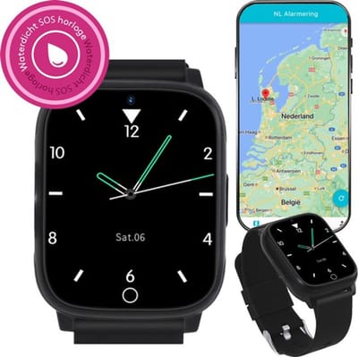 NL Alarmering - Alarm Horloge Ouderen - Senioren Alarm - GPS - Waterdicht