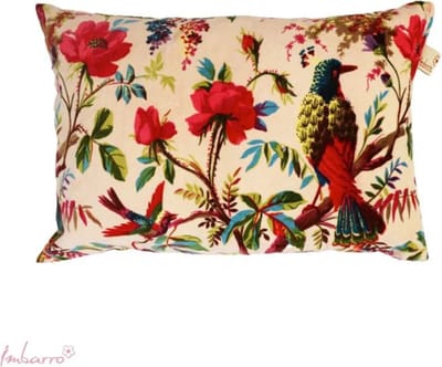 Imbarro - Sierkussen - Kussen - Ecru - Paradise - 40x60cm - Velvet