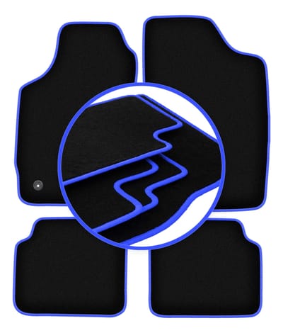 CARLUX-BLUE automatten voor: Peugeot 205 hatchback (1983-1998)