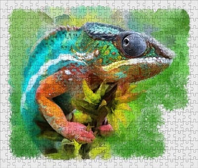 Houten Legpuzzel - Dieren Puzzel - Ontspanning Thuis - Precies Gesneden - 75x50 cm - Levendige Kleuren