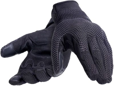 Dainese Torino Handschoenen Zwart Antraciet - Maat S - Handschoen
