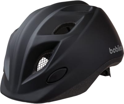 Bobike Helm Kids 44/48cm (XXS) In-Mold - Urban Black - Zwart