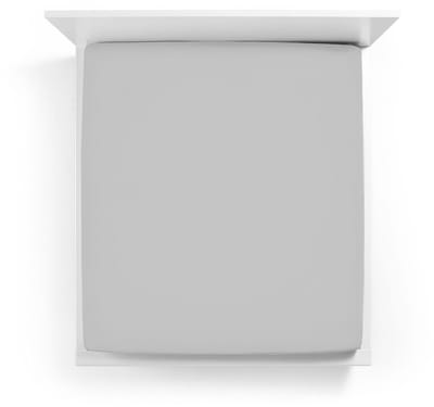 Bella Donna Jersey La Piccola Topperhoeslaken 90x190-200 cm mistgrijs-0700