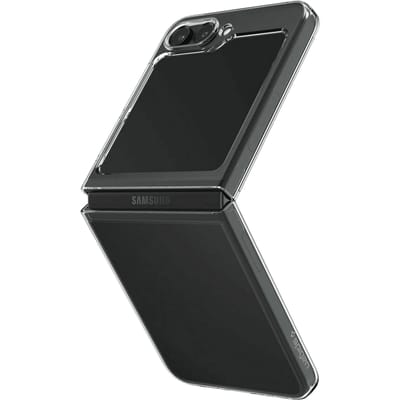 Spigen Hoesje Geschikt voor Samsung Galaxy Z Flip 5 - Air Skin - Back Cover - Transparant