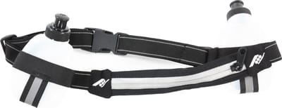 Rucanor Waist Belt - Drinkgordel inclusief 2 drinkflessen - Zwart/Wit