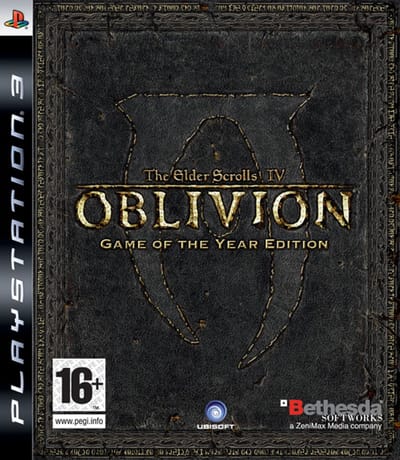 Elder Scrolls Oblivion Game of the Year Edit (#) /PS3