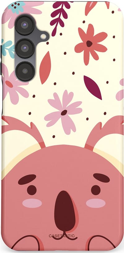 Casetastic Hoesje Geschikt voor Samsung A16 - Stijlvolle Beschermende Duo-layer Case - Koala knuffel