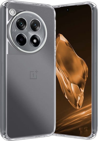 Hoes - Geschikt voor OnePlus 12R - Sterk & Shockproof - Hoesje Cover - Siliconen Case - Transparant