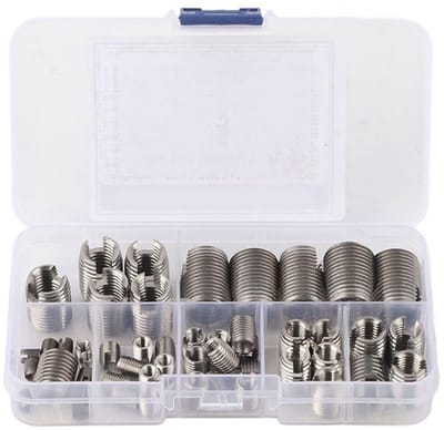Cosensi- Draad Inserts Set - 50 Stuks - Roestvrij Staal - Zelftappende Draad - Reparatie Tool - Trillingsbestendig - Hoge Hardheid - Schroefdraadversterker