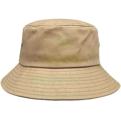 Bucket Hat met Groot Hoofd 60-63cm Grote Maat Heren Kinband UPF50+ Katoen Zomer Zonnehoed Winddicht Vissen Outdoor Pet Dames 54-57cm L 57-60cm kaki