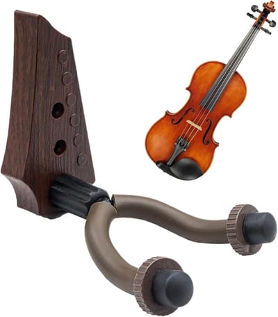 Muziekinstrument houder - Wandhaak - Instrumenten ophangen - Veilige grip - 14 x 9 x 9 cm - Meerkleurig