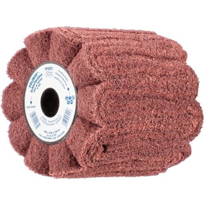 PFERD TOOLS 44641202 Polinox vliesschuurwals PNG Ø 100 x 100 mm spiebaan 19 mm A 180 voor fijnslijpen & finish 100 mm 1 stuk(s)