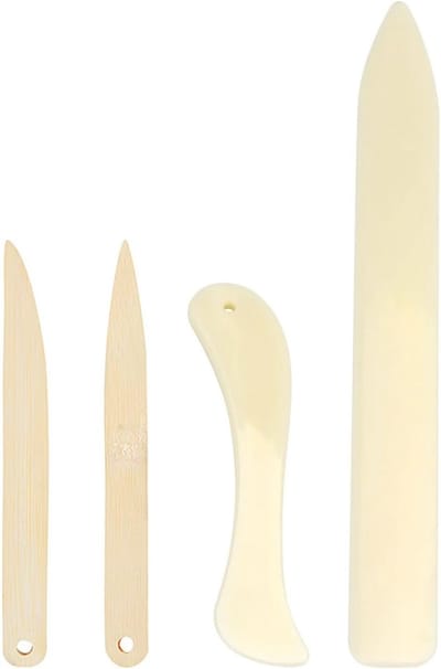 Houten Gereedschapset voor Scrapbooking, Vouwen en Creëren van Handgemaakte Boeken met Paper Crimper en Paper Creaser