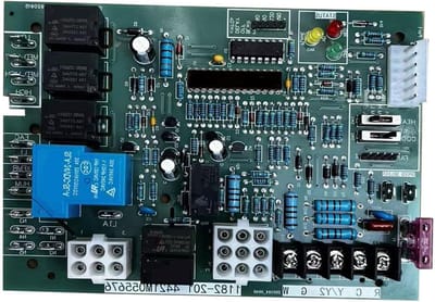 Verwarming Control Board - Kachel Paneel - Apparaat Reparatie - Hoge Temperatuur Bestendig - 15.5x14cm - Zilver