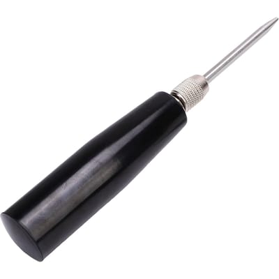 Poinçon pour cordage de raquette Acier inoxydable Manche confortable Outil de cordage de raquette pour Badminton Tennis