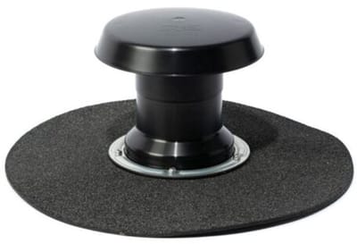 Qs ontluchting ventilatie doorvoer bitumen 90-100mm
