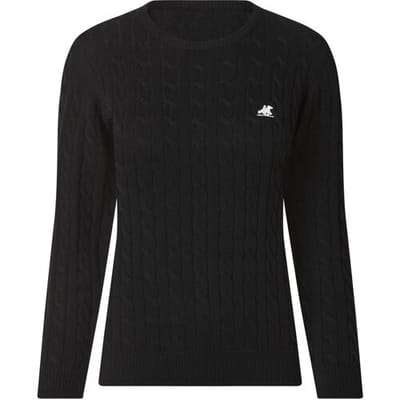 ESMARA Gebreide dames trui (Zwart, XS (32/34))