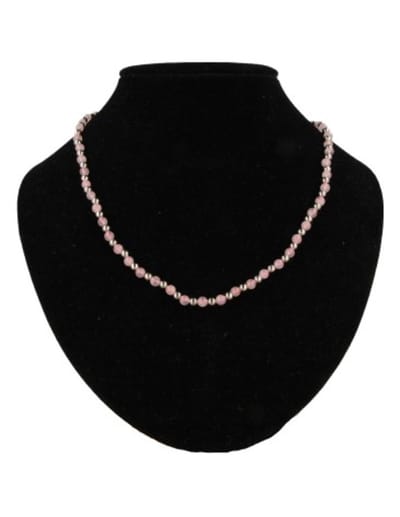 Rozenkwarts Ibiza love ketting
