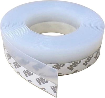 Zelfklevende tochtstrip - 5 Meter - 2.5cm breed - Tochtstrip siliconen - Isolatiestrip voor raam, deur, brievenbus en andere kieren - Anti-wind tochtstrip - Tochtwering - Isoleren - Anti-tocht - Energie besparen - Verduurzamen