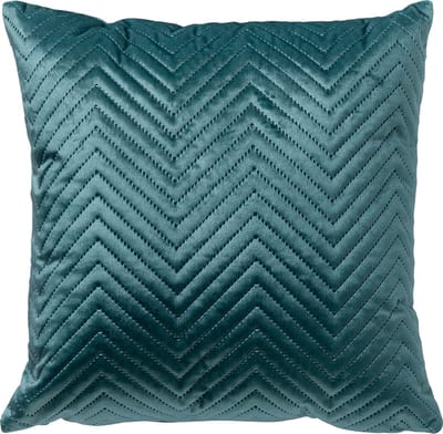 Dutch Decor DUKE - Kussenhoes 40x40 cm - subtiel geometrisch patroon - Sagebrush Green - groen - met rits - zonder binnenkussen