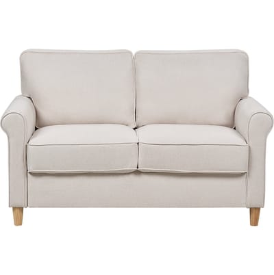 RONNEBY - Tweezitsbank - Lichtbeige - Polyester