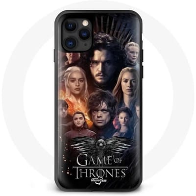 Coque - Game of Thrones - Iphone 11 - Rigide - Logo Aigle - Protection Synthétique gris