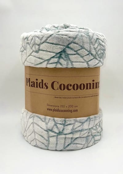 Plaids Cocooning - fleece deken - plaid - Amazon- Superzachte fleece - 200 cm x 150 cm