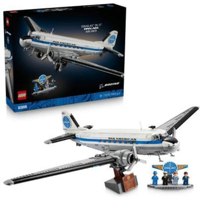 LEGO 11378 Icons Douglas DC-3 PAN AM passagiersvliegtuig Bouwsets