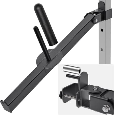 Verstelbare Belt Squat Hendel Arm voor Squat Rack en Power Cage | Geschikt voor Verschillende Platen