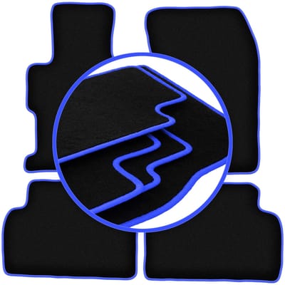 CARLUX-BLUE automatten voor: Honda Civic IX sedan (2011-2016)