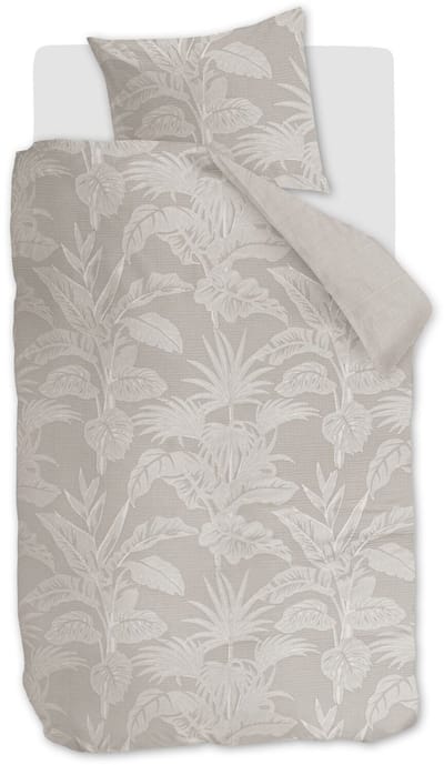 Rivièra Maison Botanica dekbedovertrek - Eenpersoons - 140 x 200/220 cm - Zand