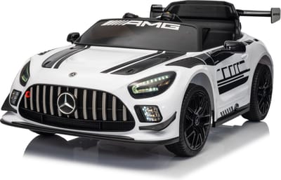 Mercedes GT AMG Wit | 12V Kinderauto