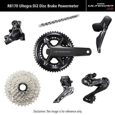 Volledige fietsgroep Shimano Ultegra DI2 R8170P 172,5 mm, 11-30T