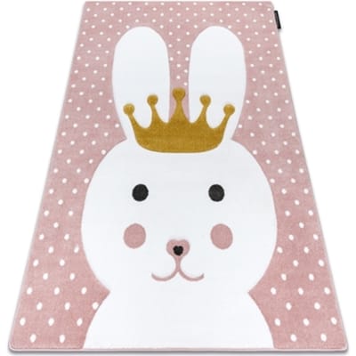 Kleden Rugsx Tapijt PETIT BUNNY KONIJNTJE KONIJN rozekleuring 180x270 cm