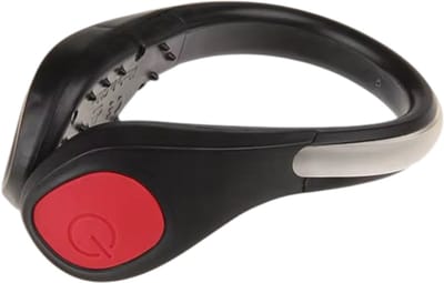 LED Schoenclip Licht – Lichtgevende Clip voor Schoenen – Nachtveiligheid Waarschuwingslampje voor Hardlopen, Fietsen en Sport – Helder Knipperend Clip Light voor Zichtbaarheid en Veiligheid - Rood