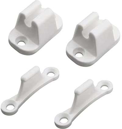 Caravan Deur Retainer Catch Set van 2 - Nylon Deurstopper voor Camper en Boot