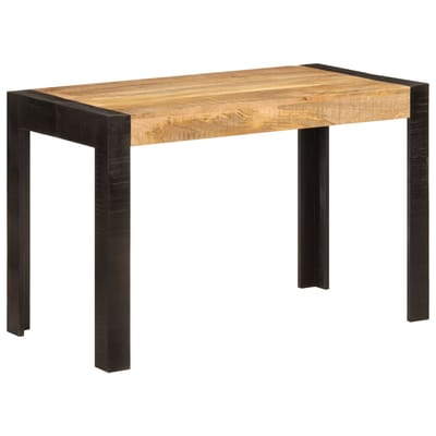 vidaXL - Eettafel - 120x60x76 - cm - massief - mangohout