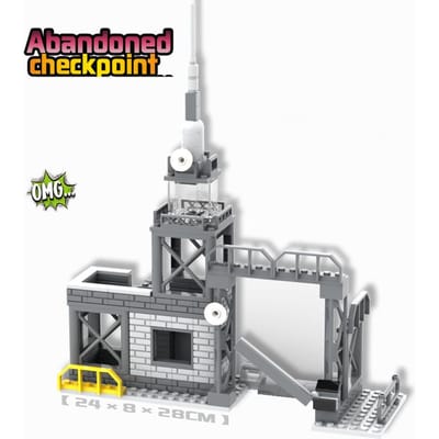 Hoge Kwaliteit Verlaten Leger stijl Hoge Kwaliteit Commando Hoge Kwaliteit Basis Hoge Kwaliteit Gebouw Hoge Kwaliteit Blokken Hoge Kwaliteit Speelgoed Collectie kit