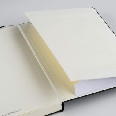 Notitieboek Classic A4 Oversized Glad Zwart