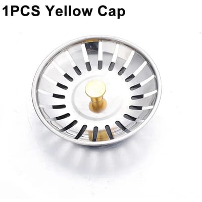 Roestvrijstalen Zwembad Badkuip Haarvanger Stop Badkamer Wastafel Zeef Afval Gootsteen Filter Plug Keuken Gootsteen Accessoires Gereedschap white